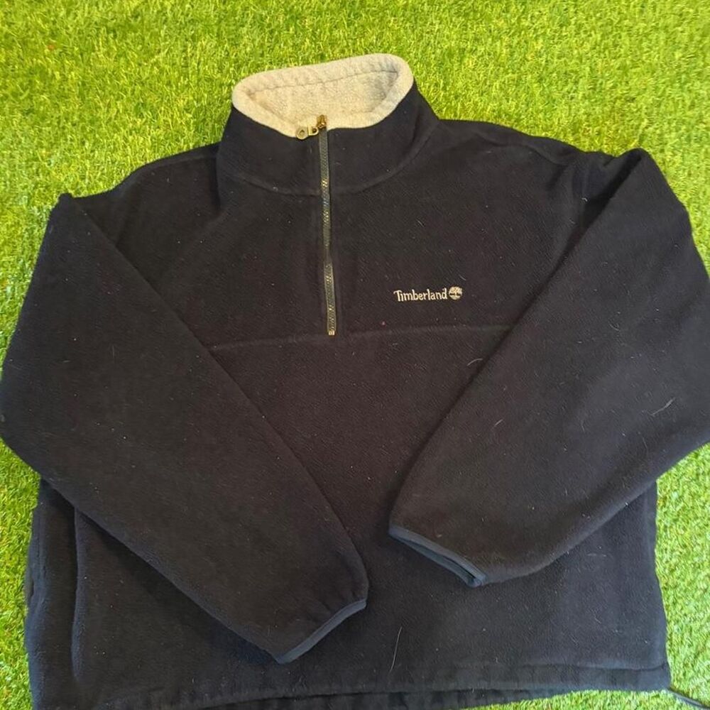 Timberland Men's Navy and Black Jacket